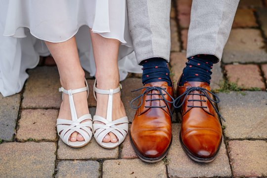 Schuhe Hochzeitsfotos Dresden